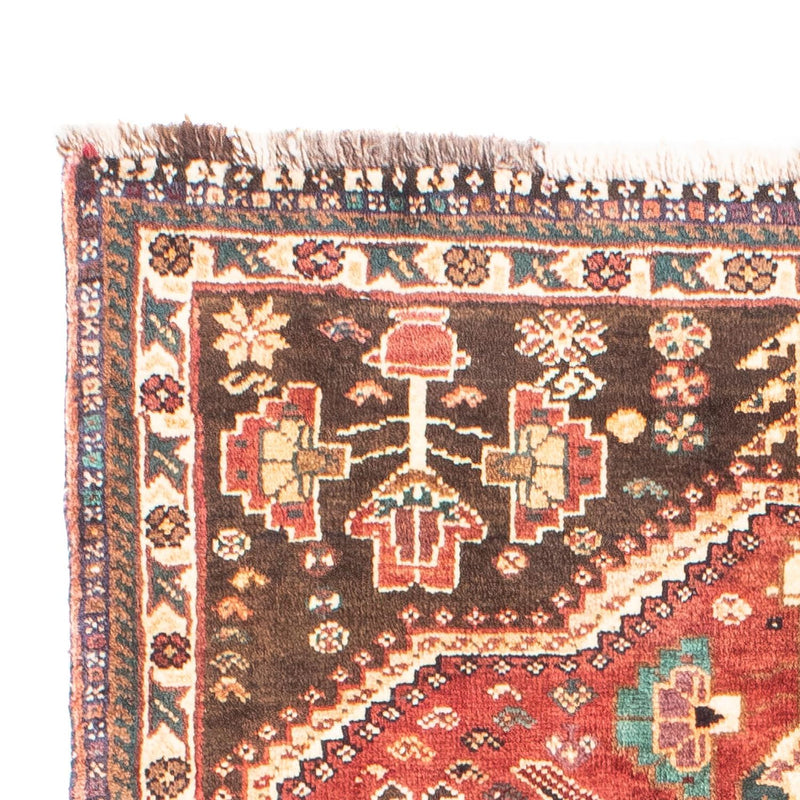 Runner Persisk matta - Nomadic - 160 x 83 cm - mörkröd