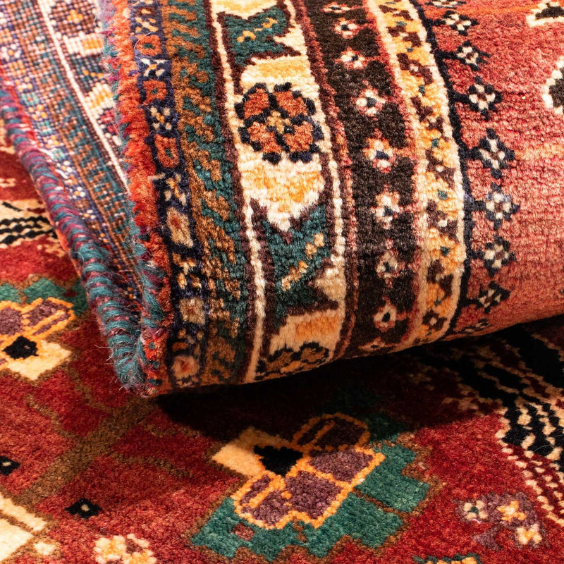 Runner Persisk matta - Nomadic - 160 x 83 cm - mörkröd