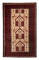 Persisk matta - Nomadic - 198 x 121 cm - beige