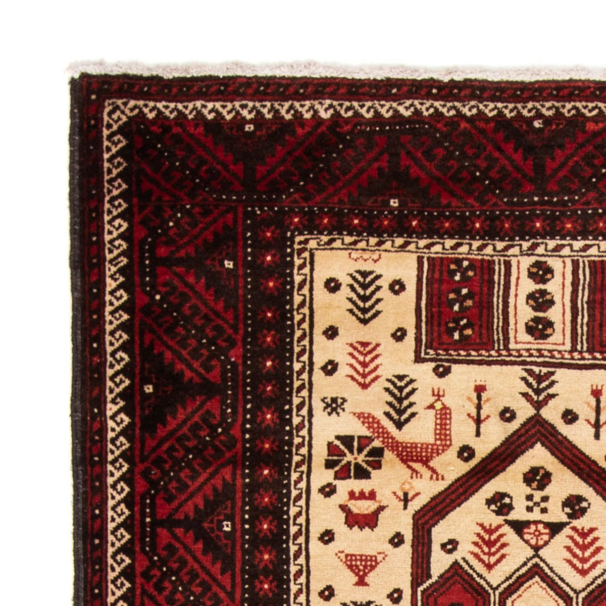 Persisk matta - Nomadic - 198 x 121 cm - beige