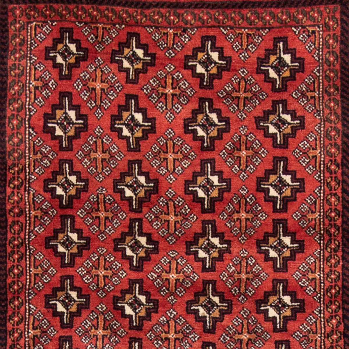 Runner Persisk matta - Nomadic - 210 x 107 cm - röd