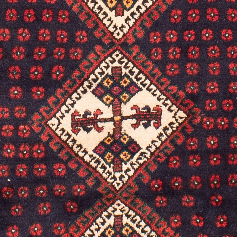 Persisk matta - Nomadic - 215 x 164 cm - mörkblå