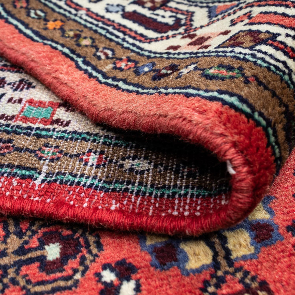 Persisk matta - Nomadic - 132 x 82 cm - röd