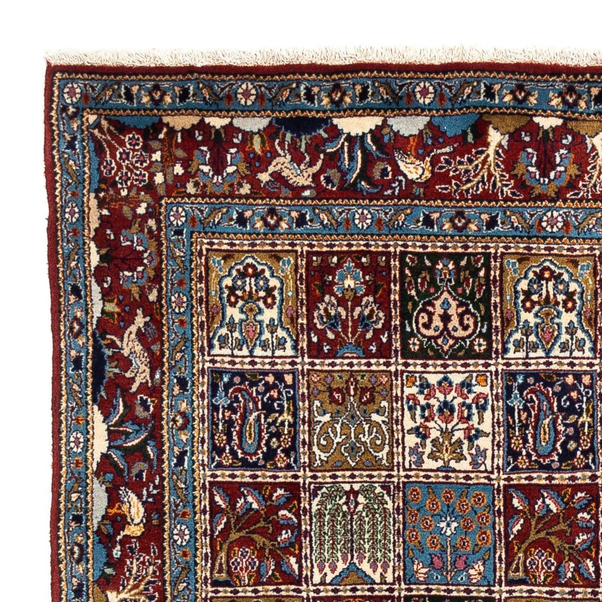 Persisk matta - Classic - 240 x 147 cm - mörkröd