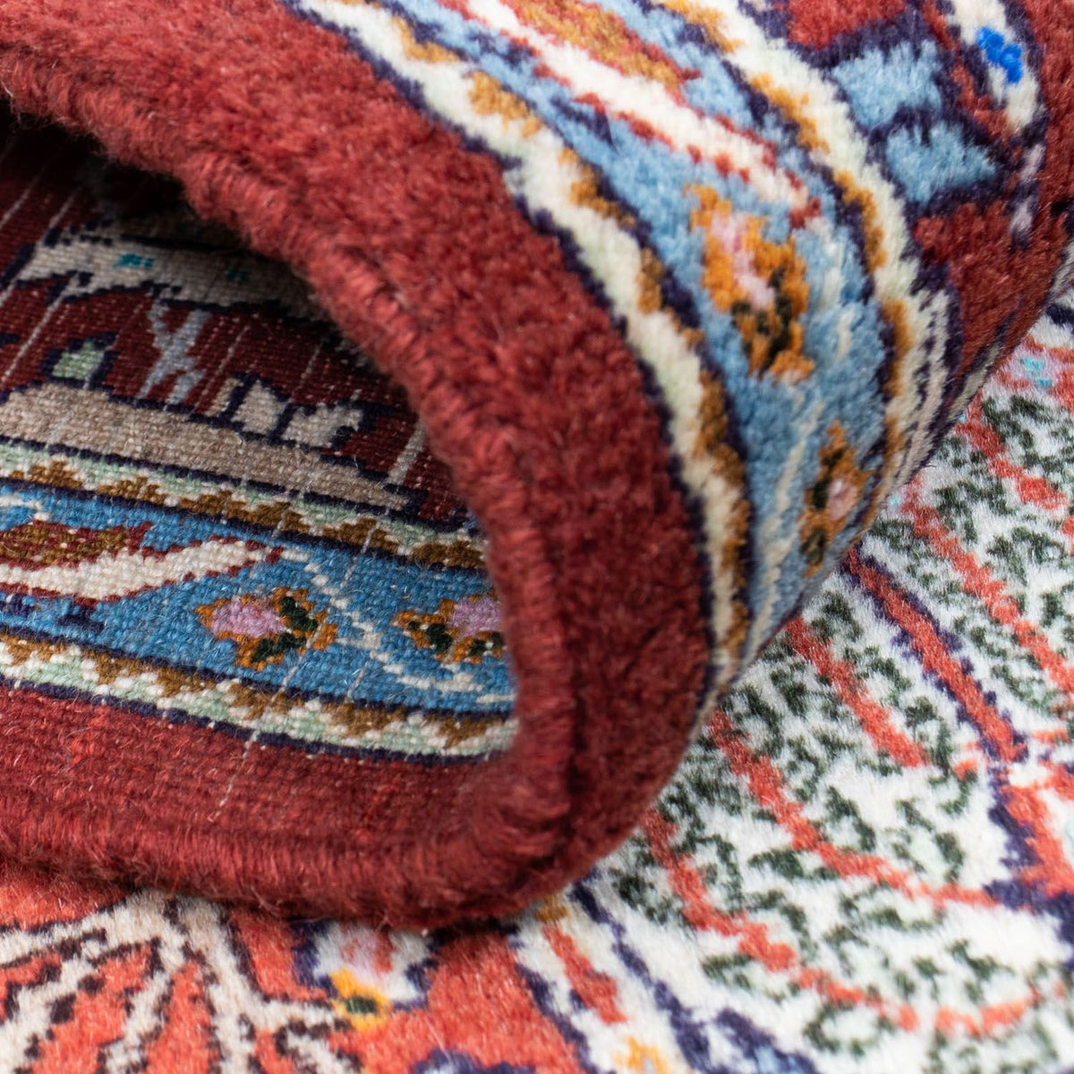 Runner Persisk matta - Classic - 288 x 81 cm - mörkröd