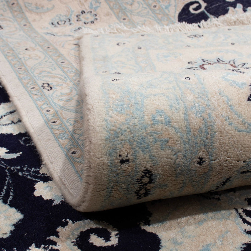 Persisk matta - Nain - 348 x 248 cm - mörkblå