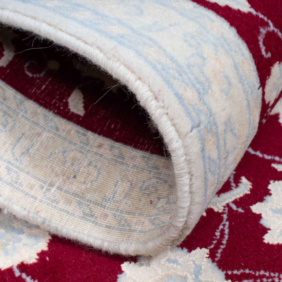 Runner Persisk matta - Nain - 295 x 82 cm - mörkröd