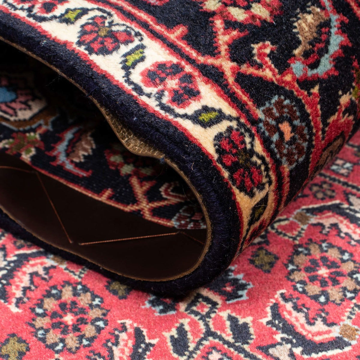 Persisk matta - Bijar - 206 x 140 cm - röd