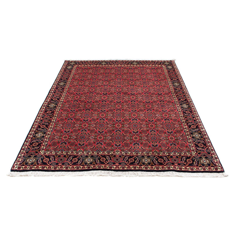 Persisk matta - Bijar - 206 x 140 cm - röd