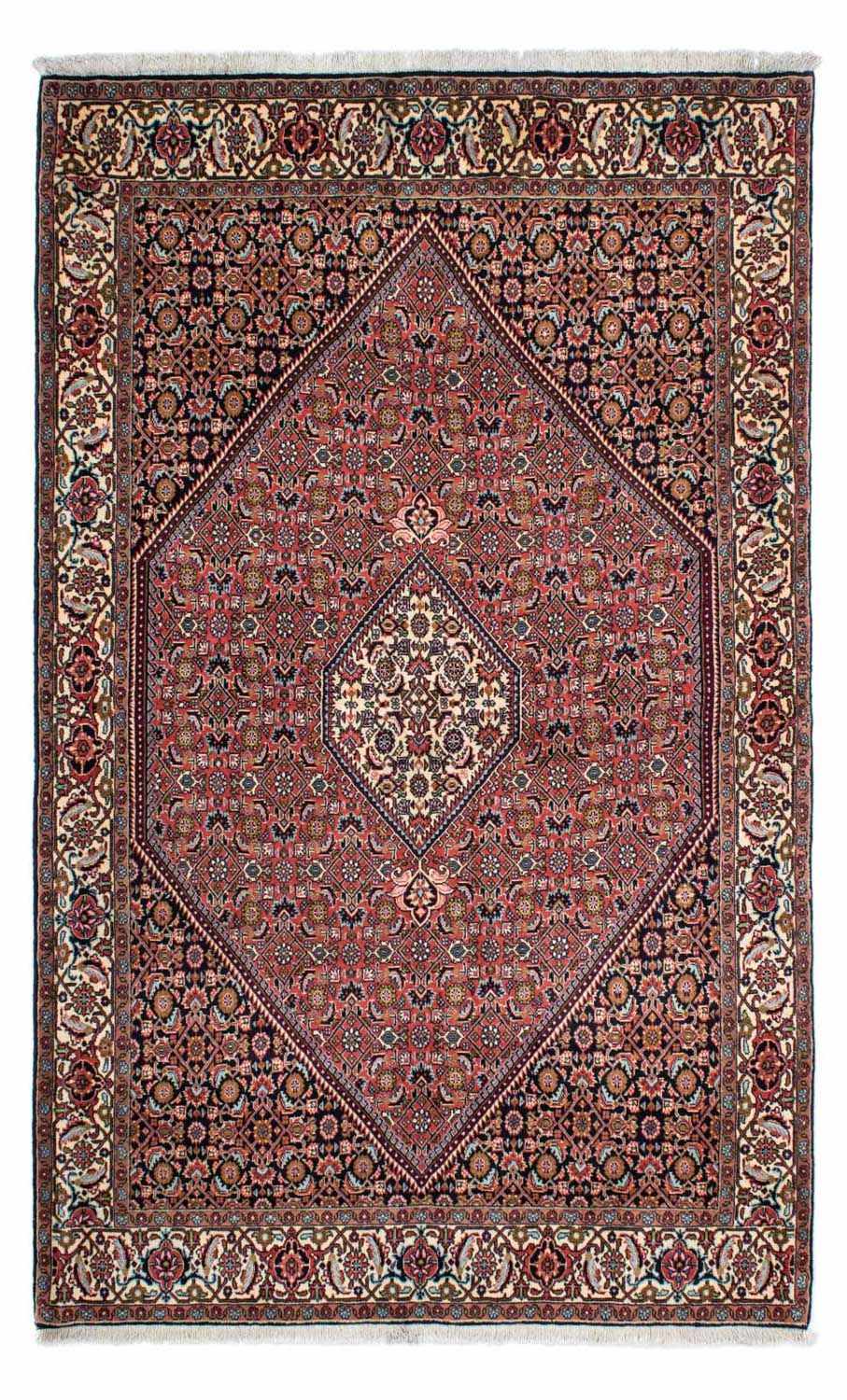 Persisk matta - Bijar - 231 x 141 cm - röd