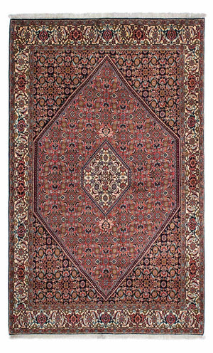 Persisk matta - Bijar - 231 x 141 cm - röd