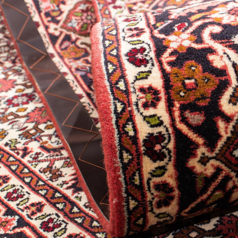 Persisk matta - Bijar - 237 x 176 cm - ljusröd