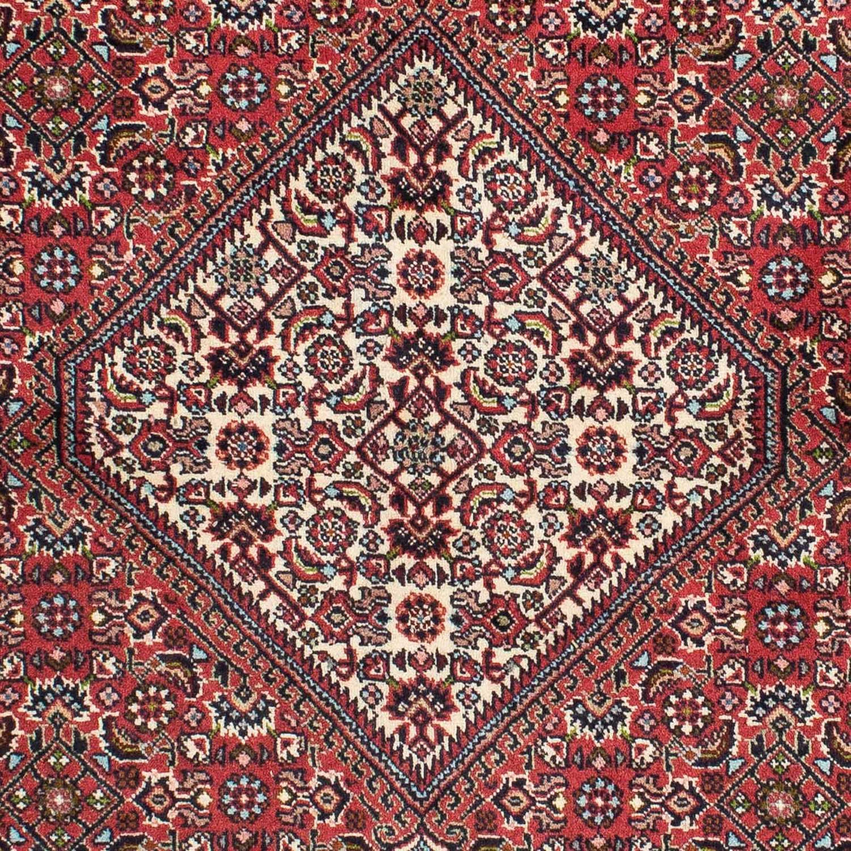 Persisk matta - Bijar - 224 x 140 cm - röd