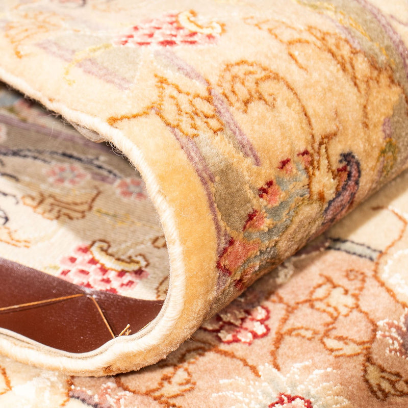 Runner Persisk matta - Tabriz - Royal - 314 x 80 cm - ljusbrun