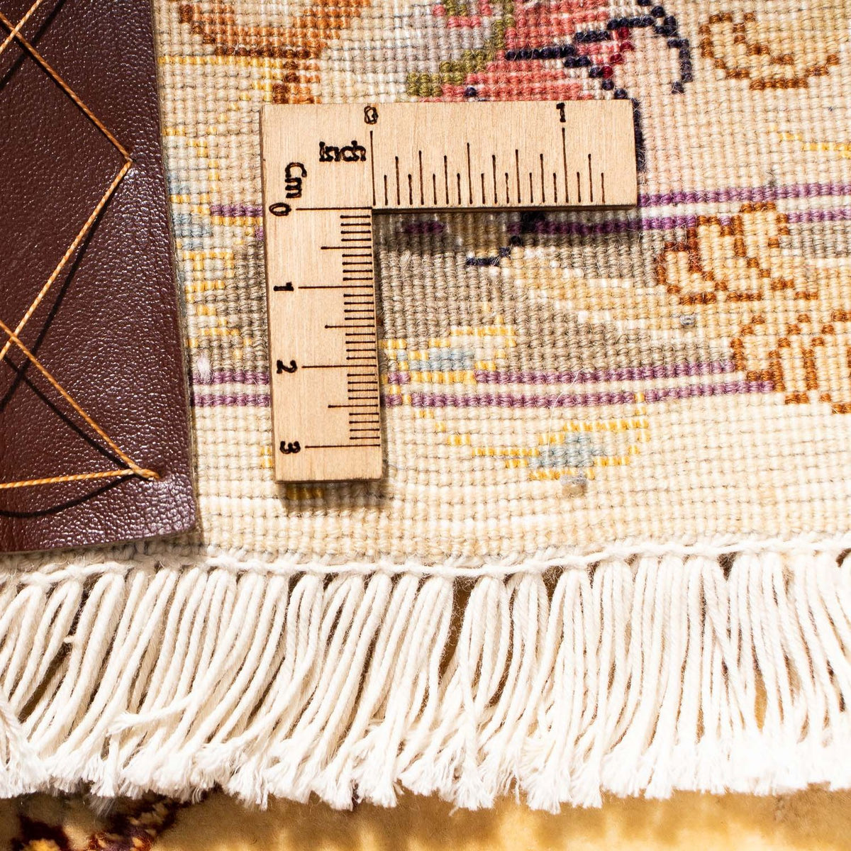 Runner Persisk matta - Tabriz - Royal - 314 x 80 cm - ljusbrun