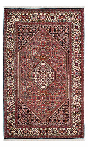 Persisk matta - Bijar - 220 x 136 cm - röd