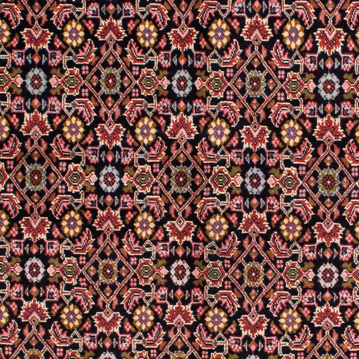 Persisk matta - Bijar - 215 x 140 cm - mörkblå