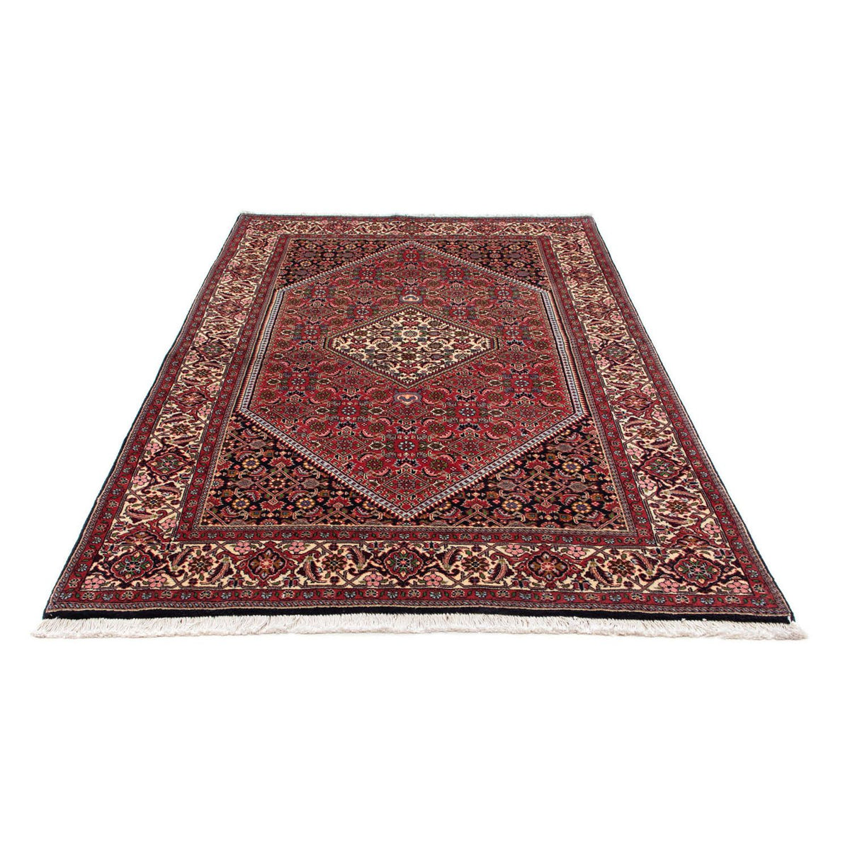 Persisk matta - Bijar - 216 x 137 cm - mörkblå