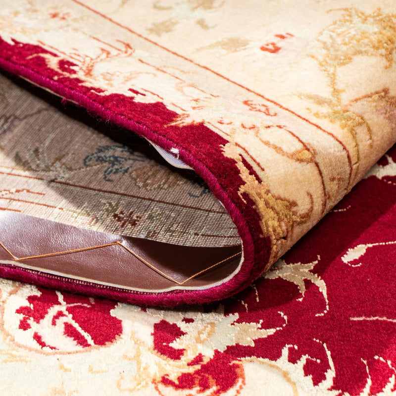 Persisk matta - Tabriz - Royal - 200 x 153 cm - mörkröd