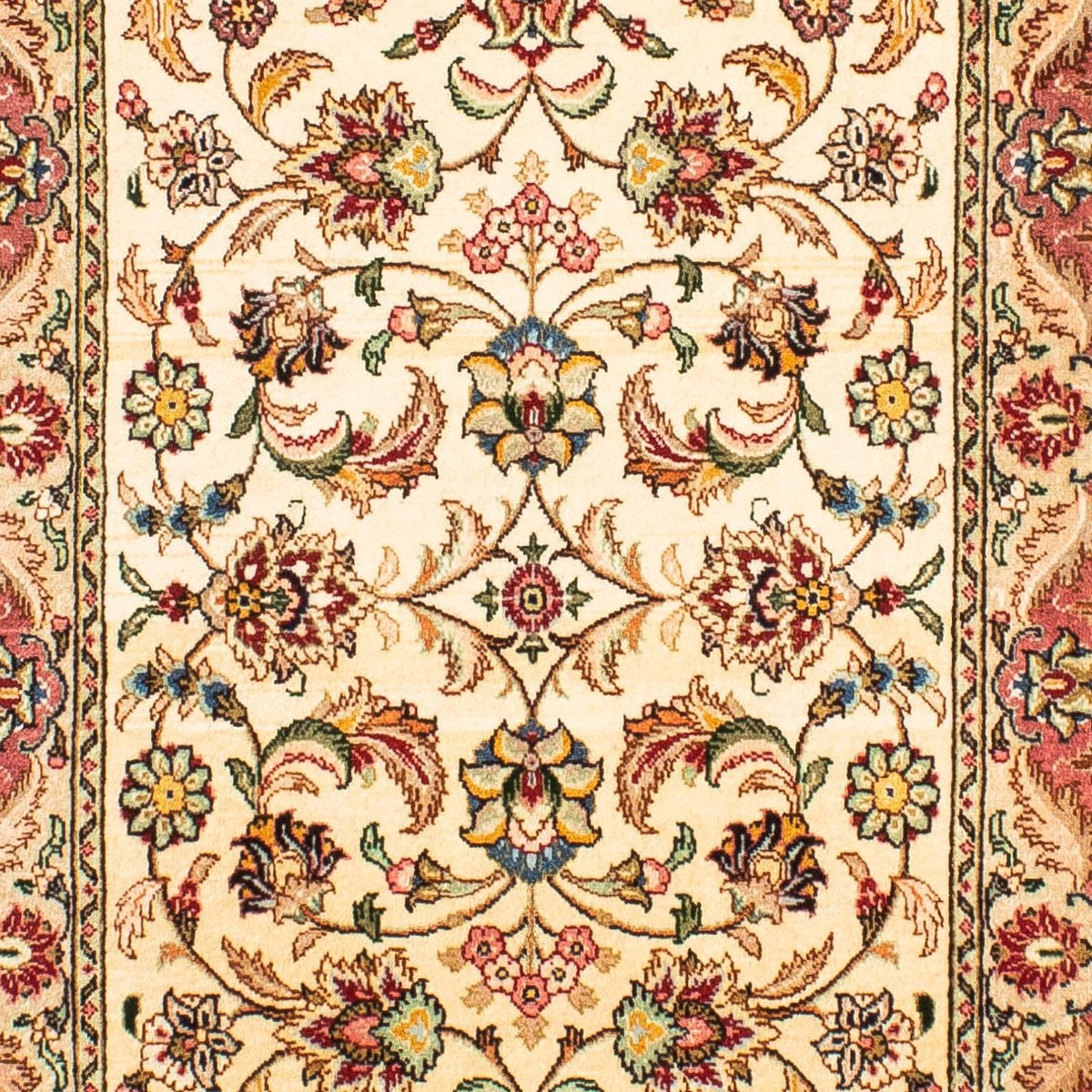Runner Persisk matta - Tabriz - Royal - 299 x 68 cm - beige