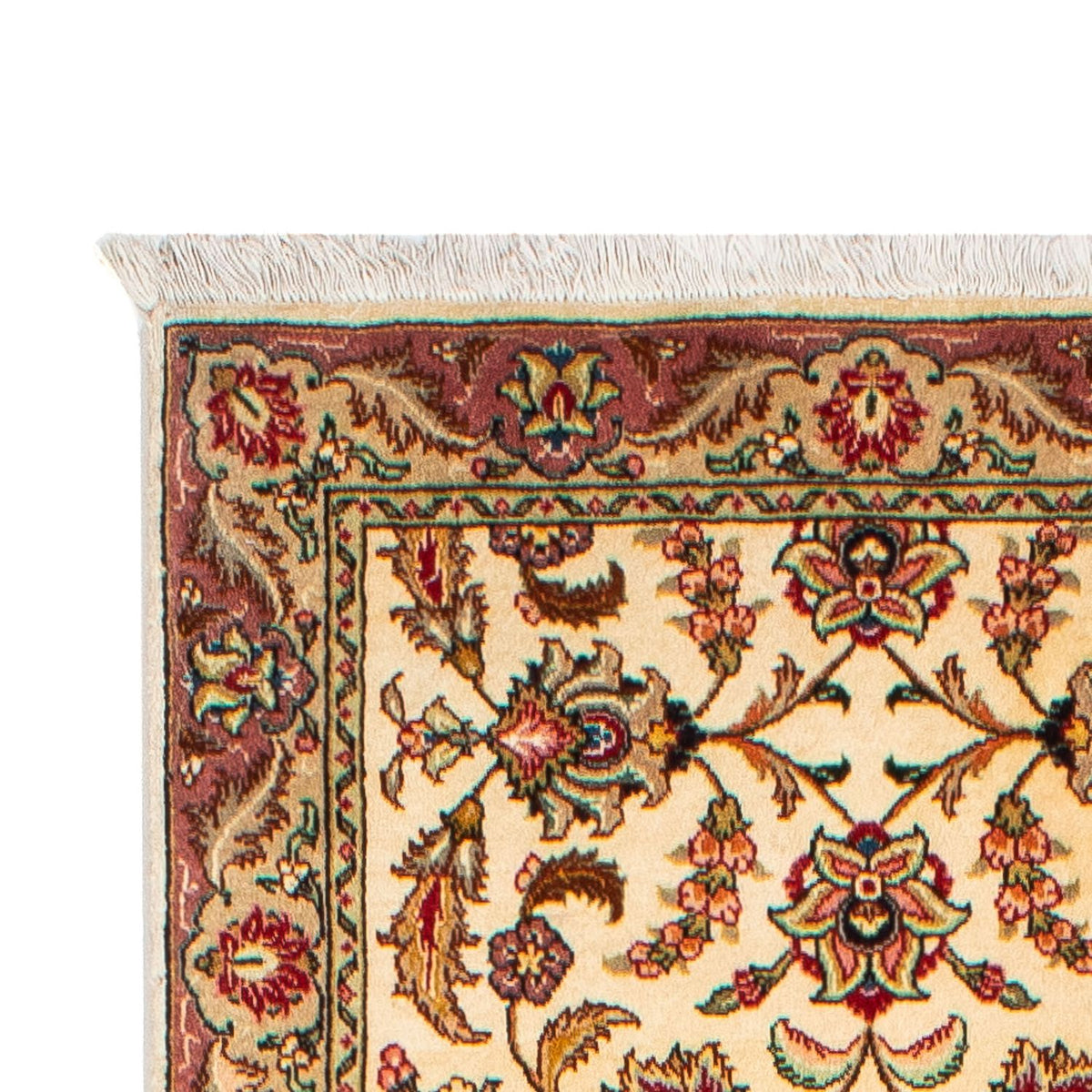 Runner Persisk matta - Tabriz - Royal - 299 x 68 cm - beige