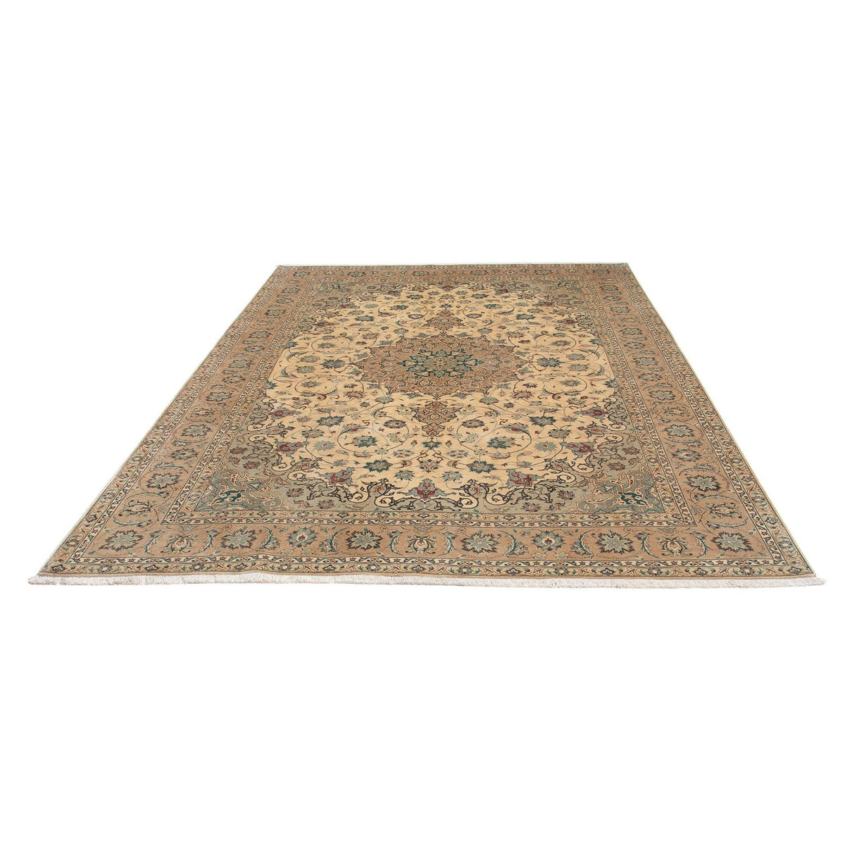 Persisk matta - Tabriz - Royal - 300 x 204 cm - beige