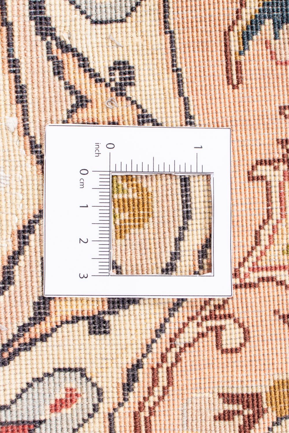 Persisk matta - Tabriz - Royal runt  - 150 x 150 cm - beige