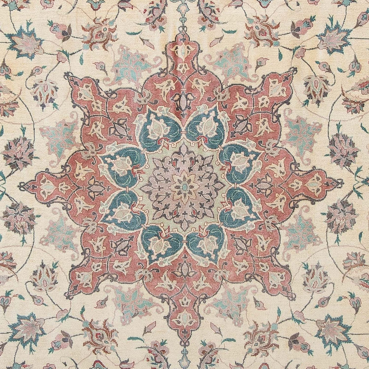 Persisk matta - Tabriz - Royal - 300 x 200 cm - beige