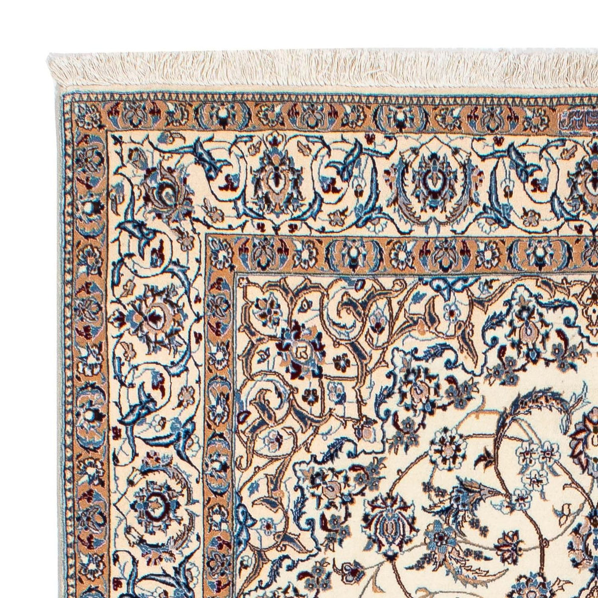 Persisk matta - Nain - Premium - 194 x 128 cm - beige