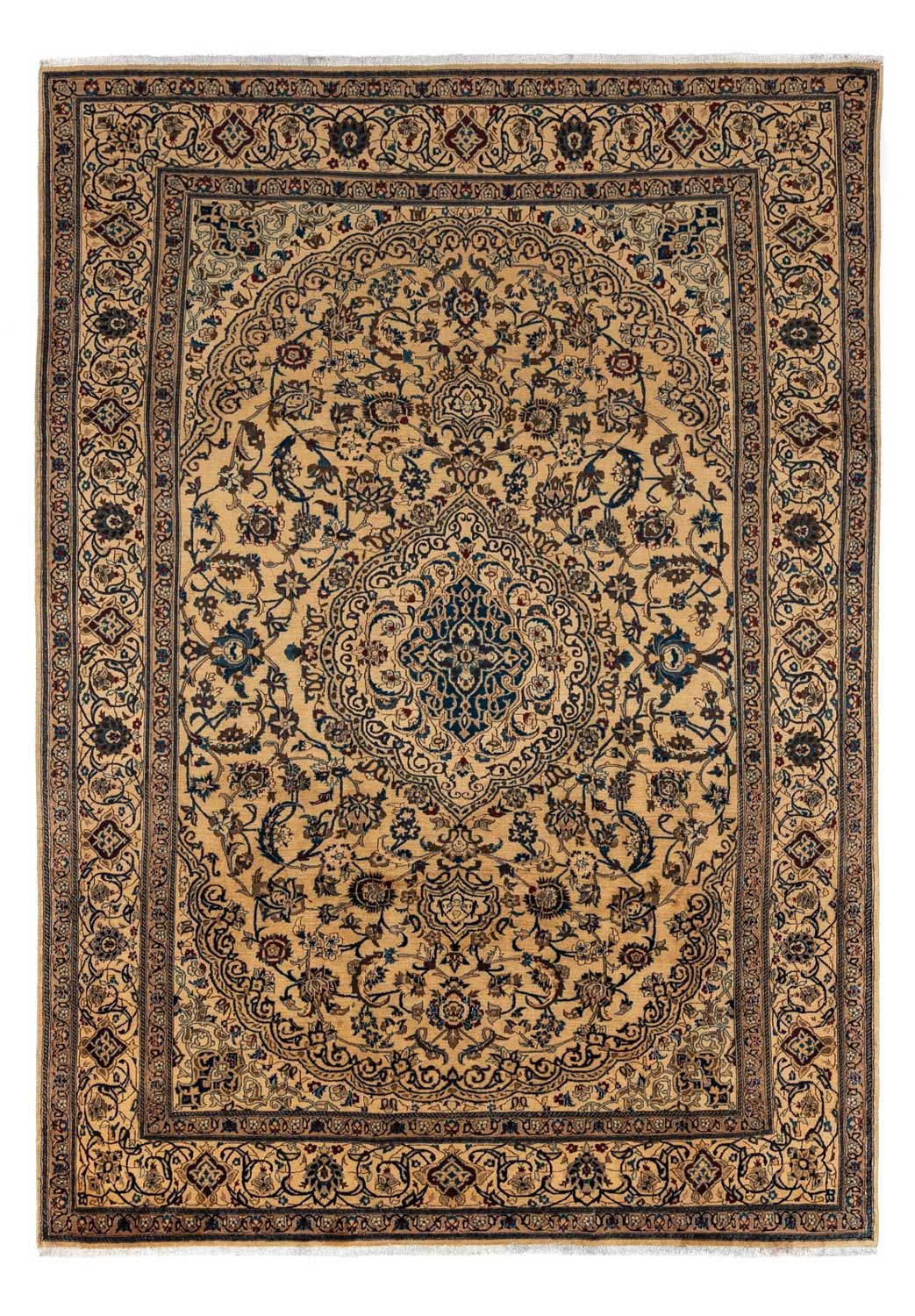 Persisk matta - Nain - Royal - 340 x 240 cm - mörk beige