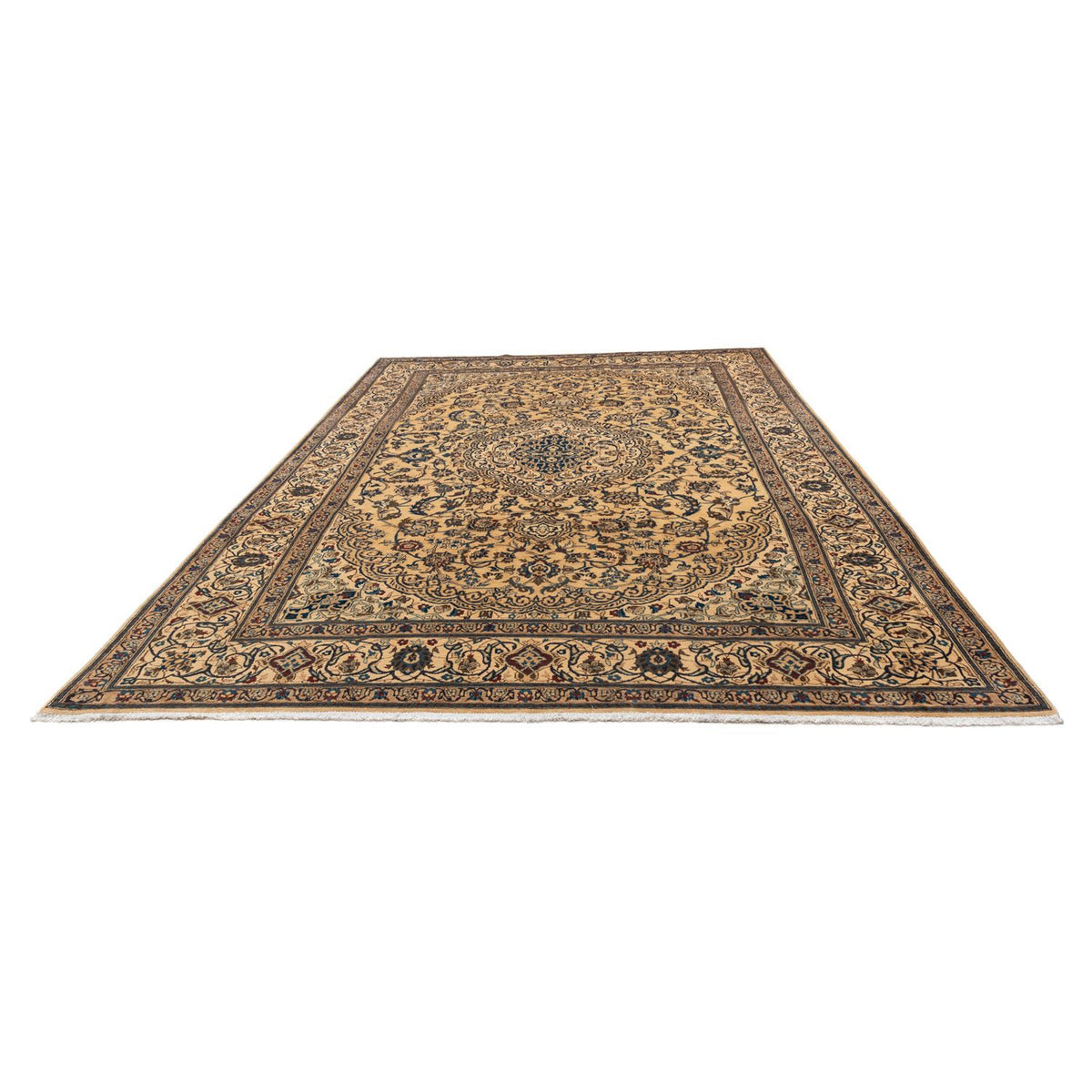 Persisk matta - Nain - Royal - 340 x 240 cm - mörk beige