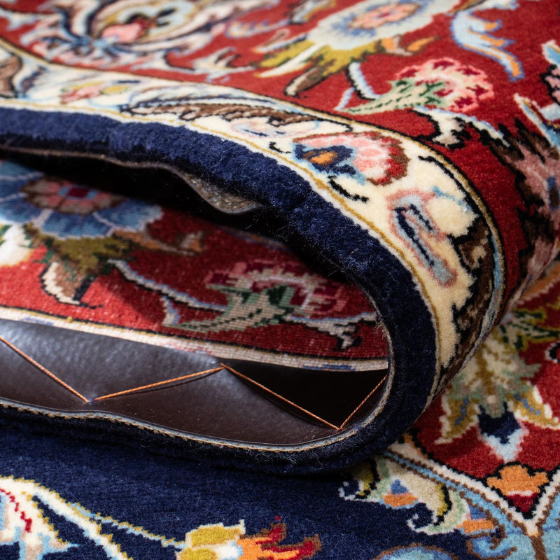 Persisk matta - Ghom - 198 x 142 cm - mörkblå