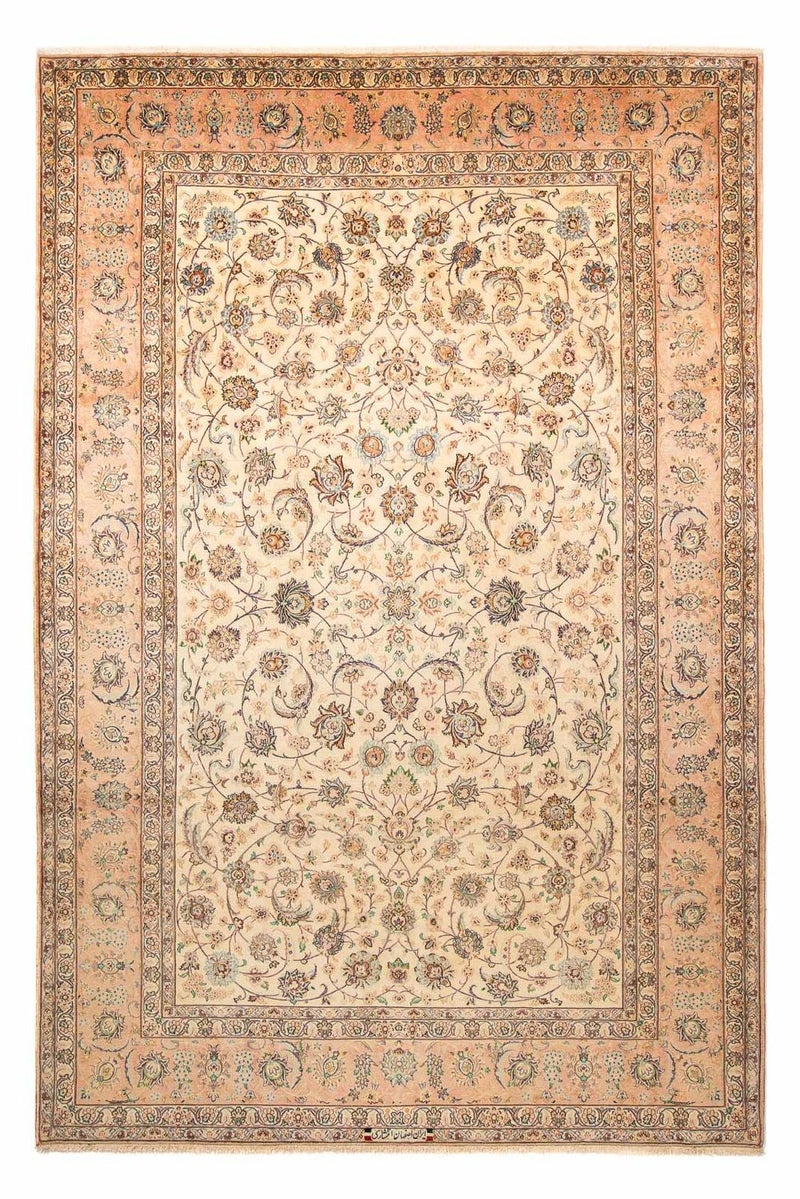 Persisk matta - Isfahan - Premium - 308 x 203 cm - beige