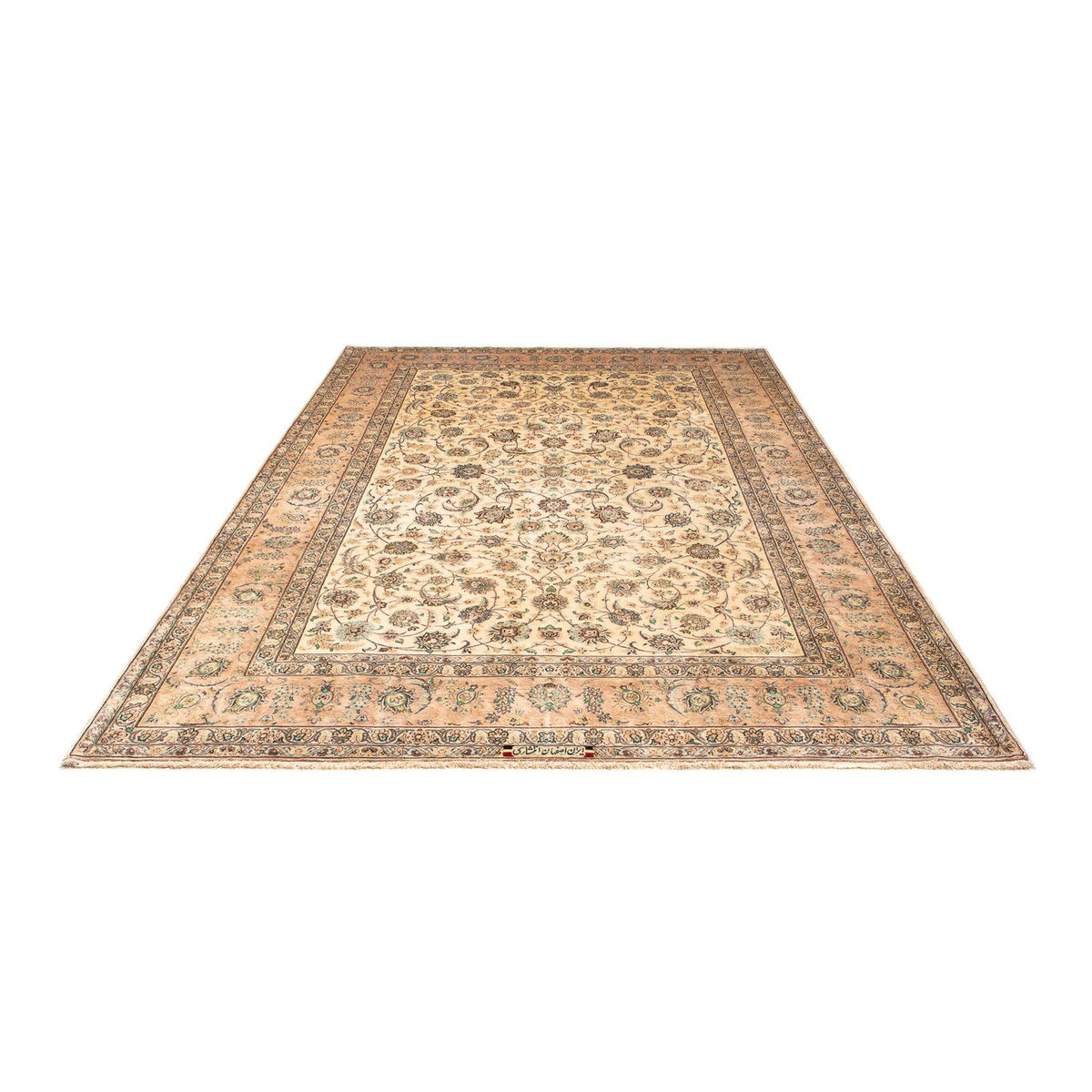 Persisk matta - Isfahan - Premium - 308 x 203 cm - beige