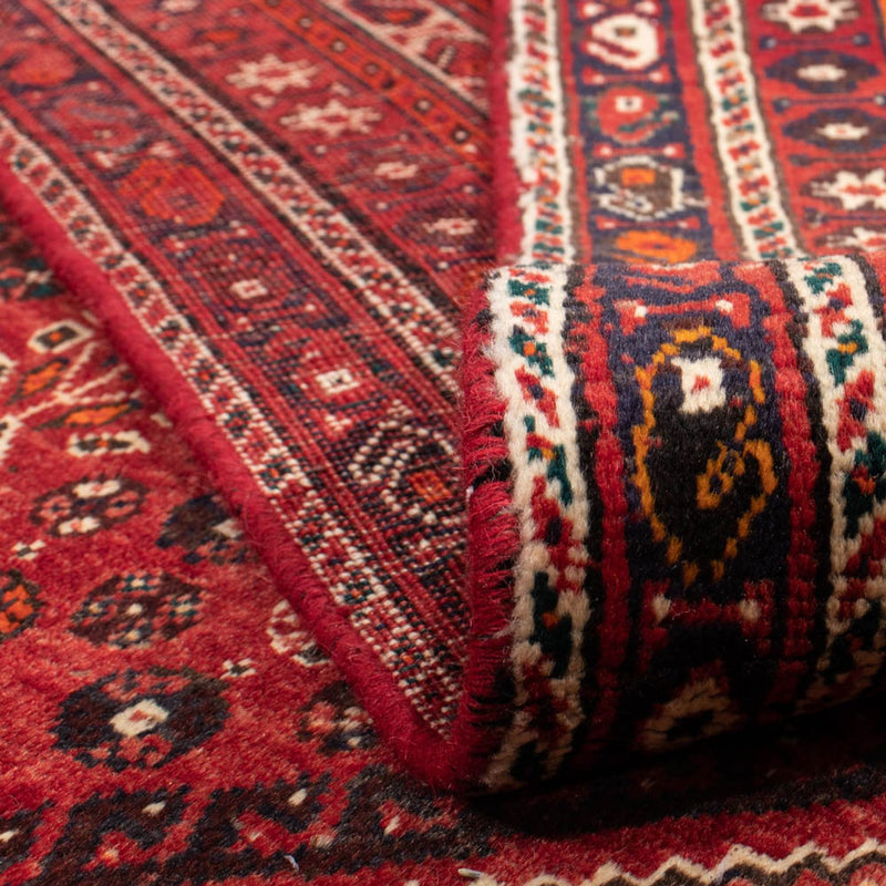 Persisk matta - Nomadic - 328 x 215 cm - mörkröd