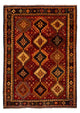 Persisk matta - Nomadic - 280 x 202 cm - mörkröd