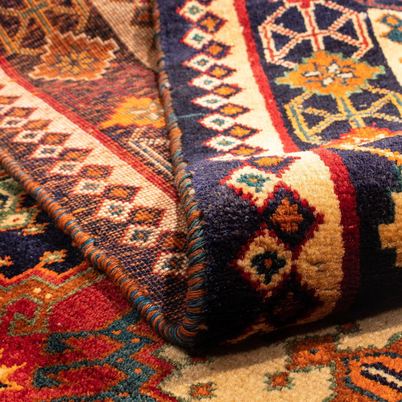 Persisk matta - Nomadic - 280 x 202 cm - mörkröd