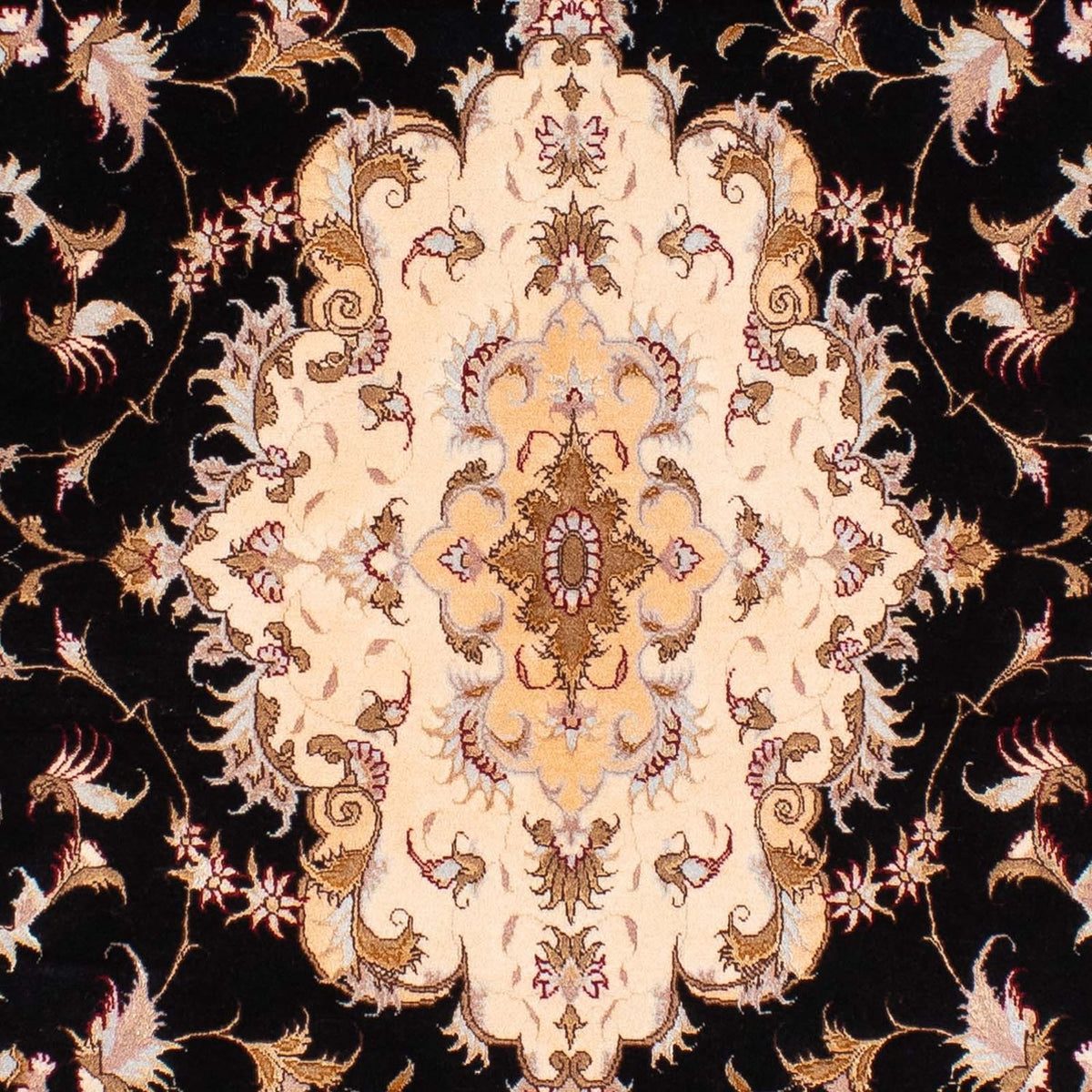 Persisk matta - Tabriz - Royal - 242 x 163 cm - mörkblå