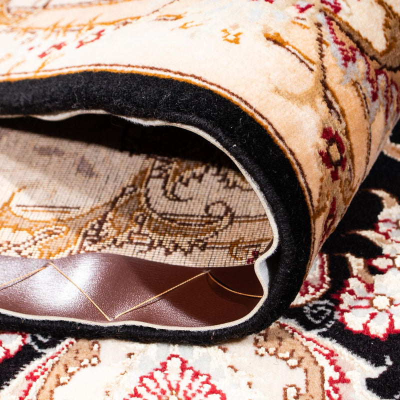 Persisk matta - Tabriz - Royal - 242 x 163 cm - mörkblå