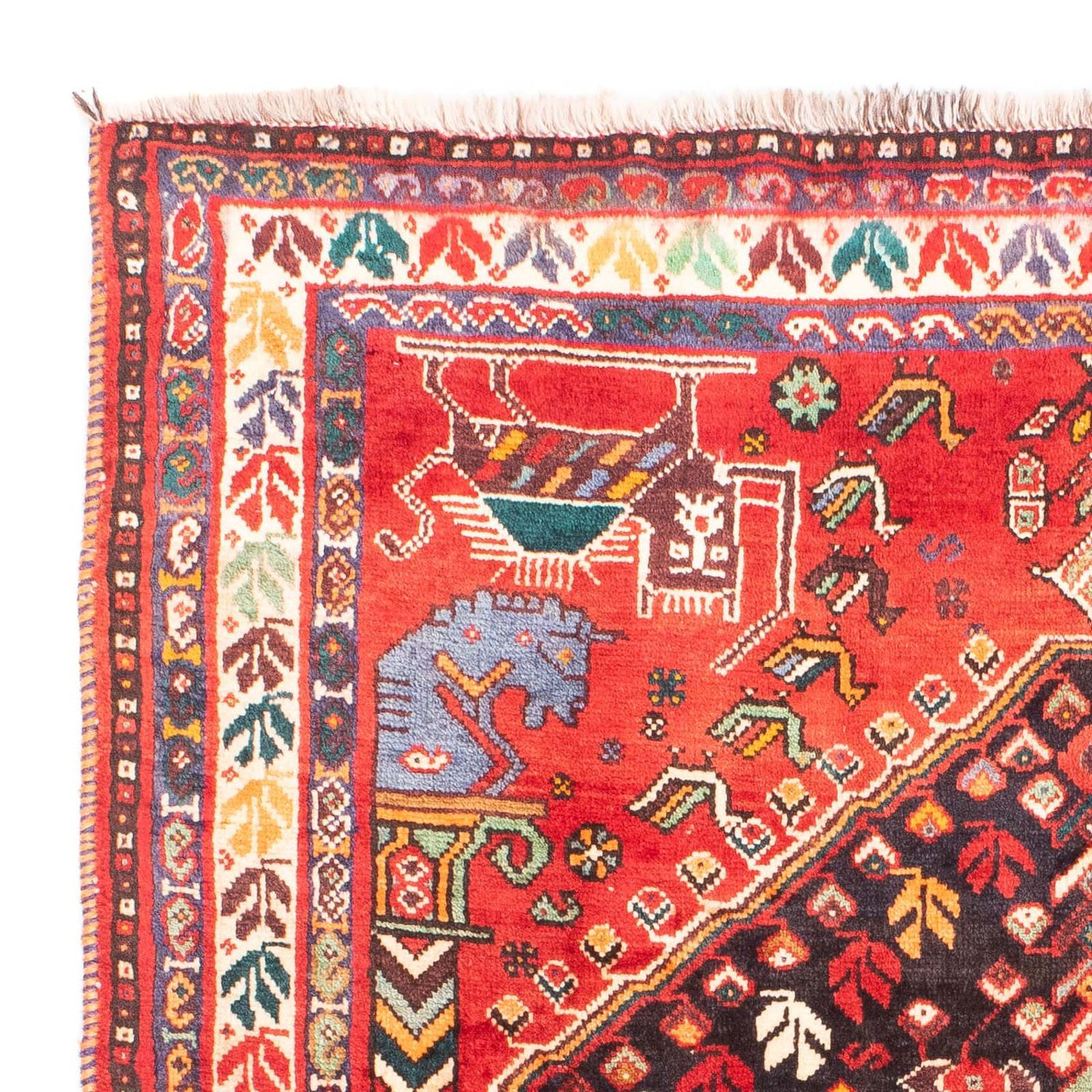 Qashqai Mattan 153x120cm - Persisk matta