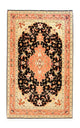 Persisk matta - Tabriz - Royal - 161 x 101 cm - svart
