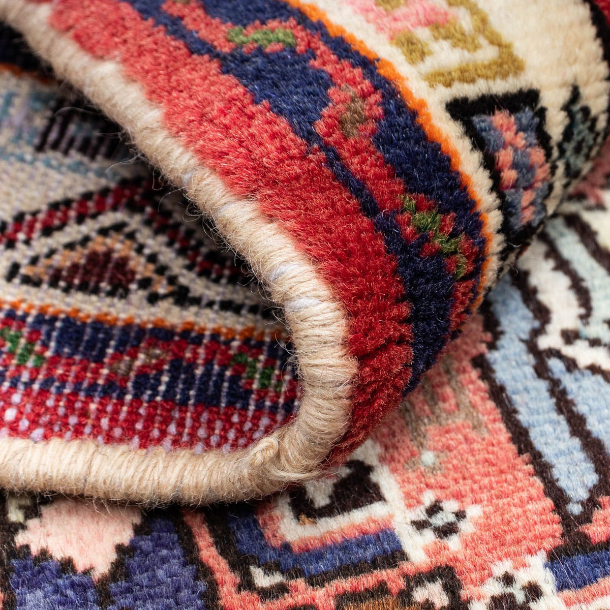 Persisk matta - Nomadic - 120 x 75 cm - ljusröd