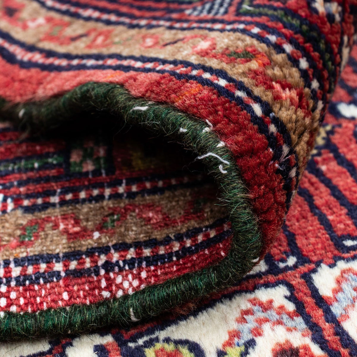 Persisk matta - Nomadic - 127 x 86 cm - beige