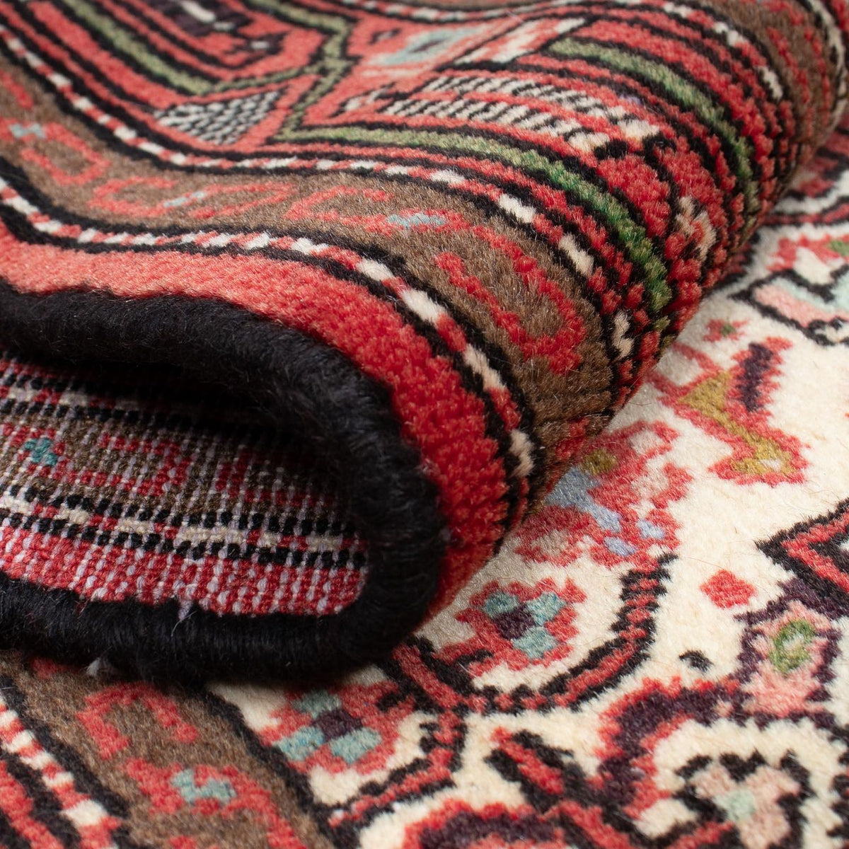 Persisk matta - Nomadic - 138 x 78 cm - beige