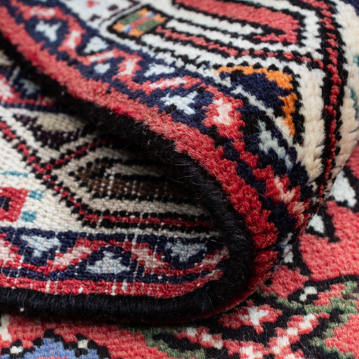 Persisk matta - Nomadic - 130 x 82 cm - röd