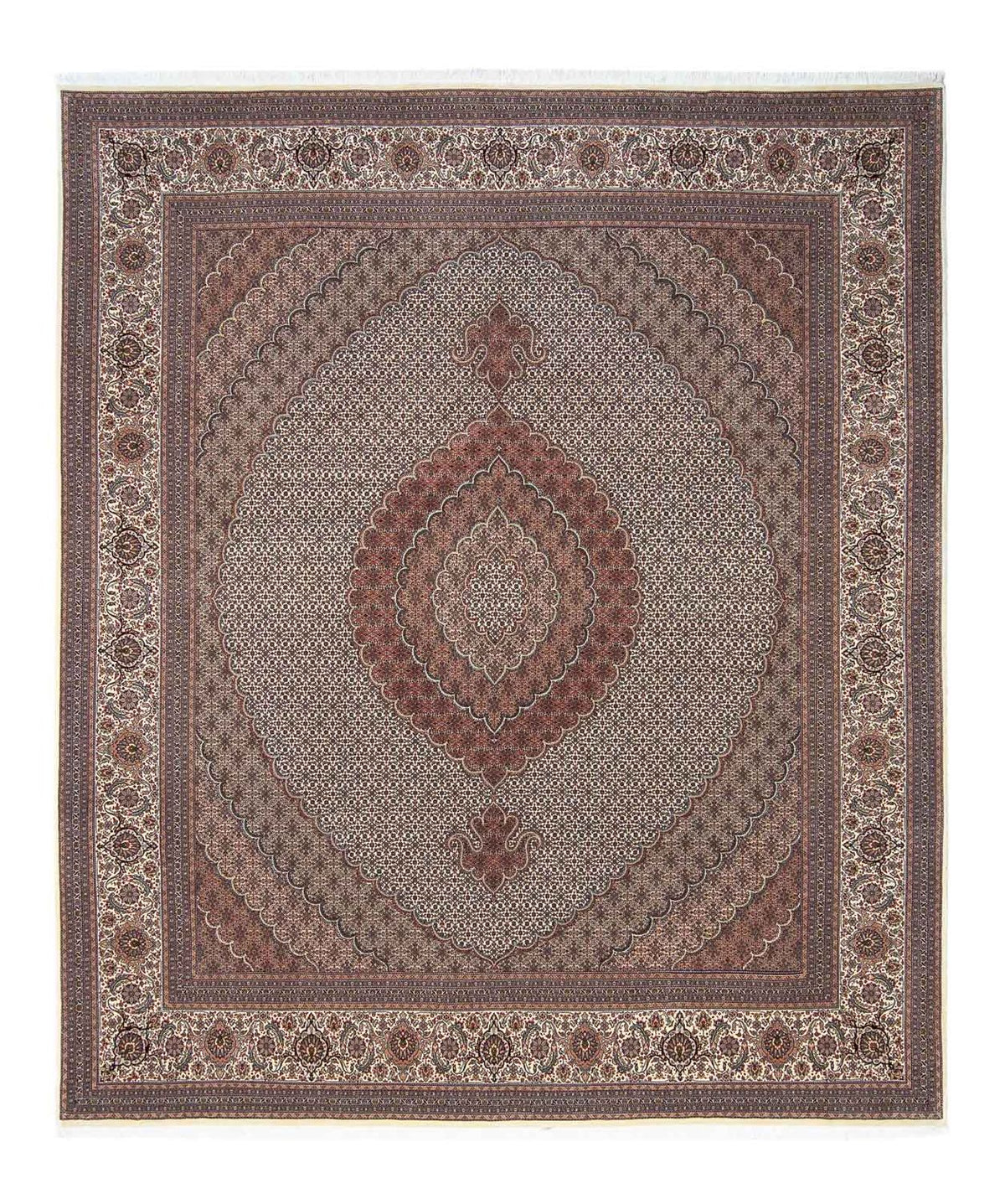 Persisk matta - Tabriz - 300 x 250 cm - flerfärgad