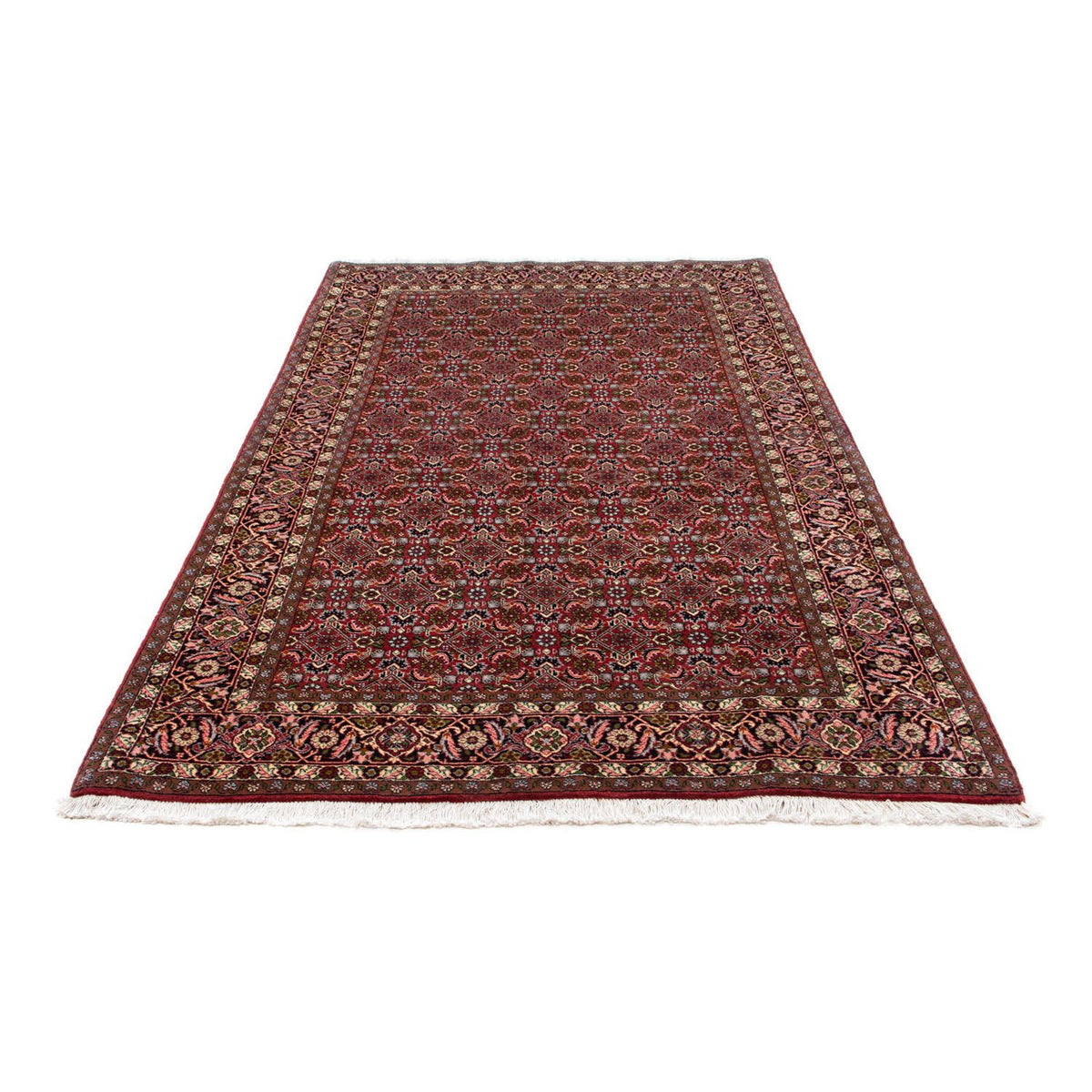 Persisk matta - Bijar - 231 x 138 cm - mörkblå