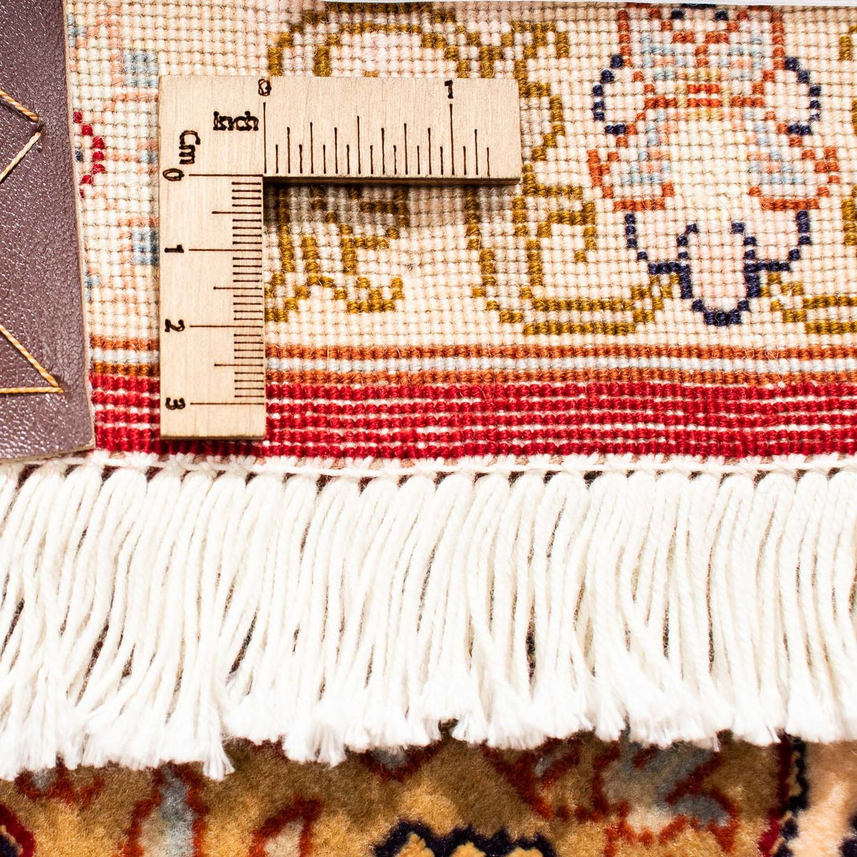 Persisk matta - Tabriz - Royal - 312 x 200 cm - mörkröd