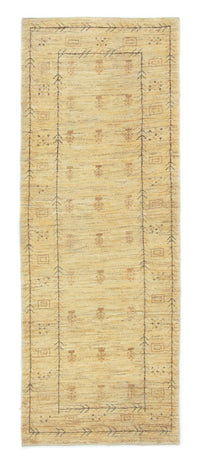 Runner Gabbeh-matta - persisk - 236 x 85 cm - beige