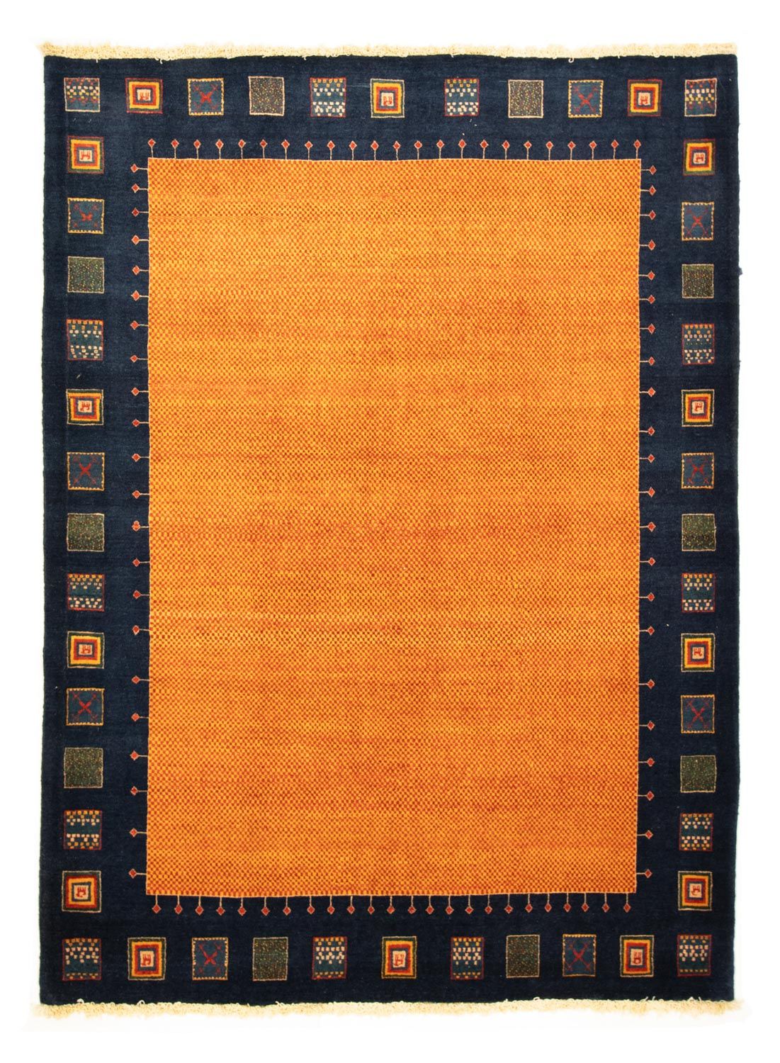 Gabbeh-matta - Loribaft Persian - 238 x 172 cm - orange